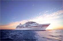 El MS Europa arribó a Marbella Imagen del buque MS Europa